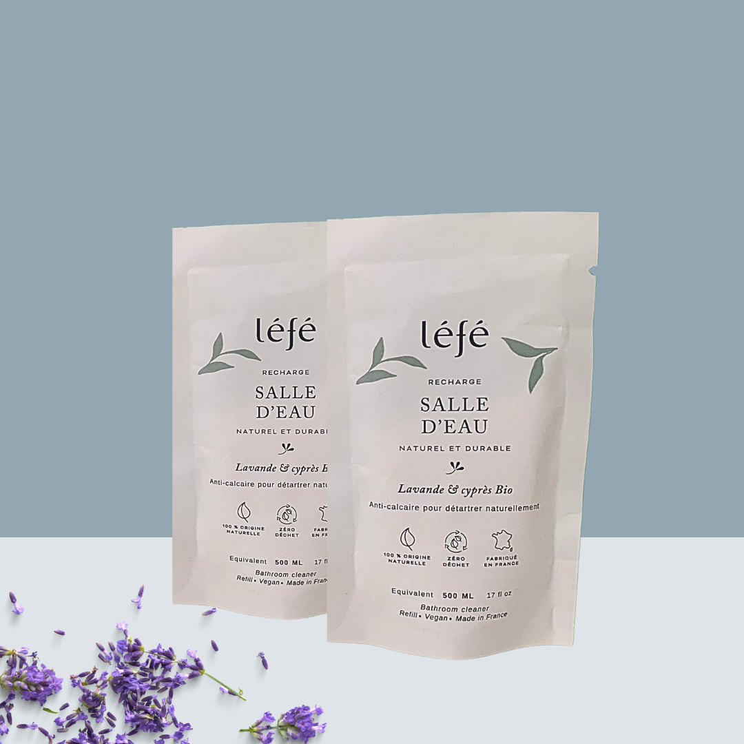 Pack Détartrants Ecologiques – recharges spray lavande&cyprès