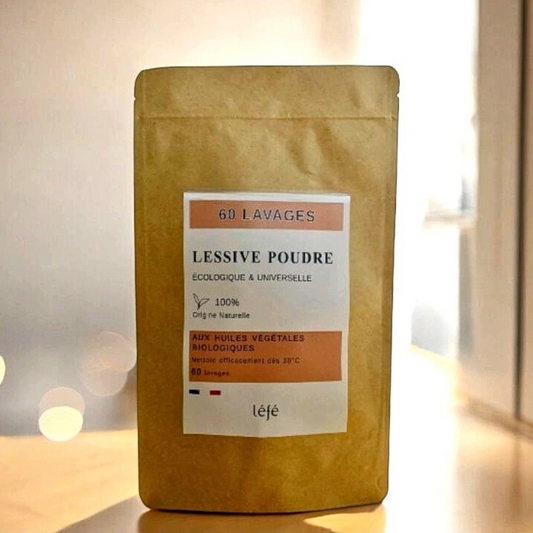 Lessive Poudre Ecologique – Pack 60 lavages