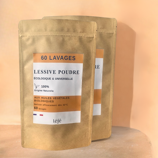 Lessive Poudre Ecologique – Pack 120 lavages