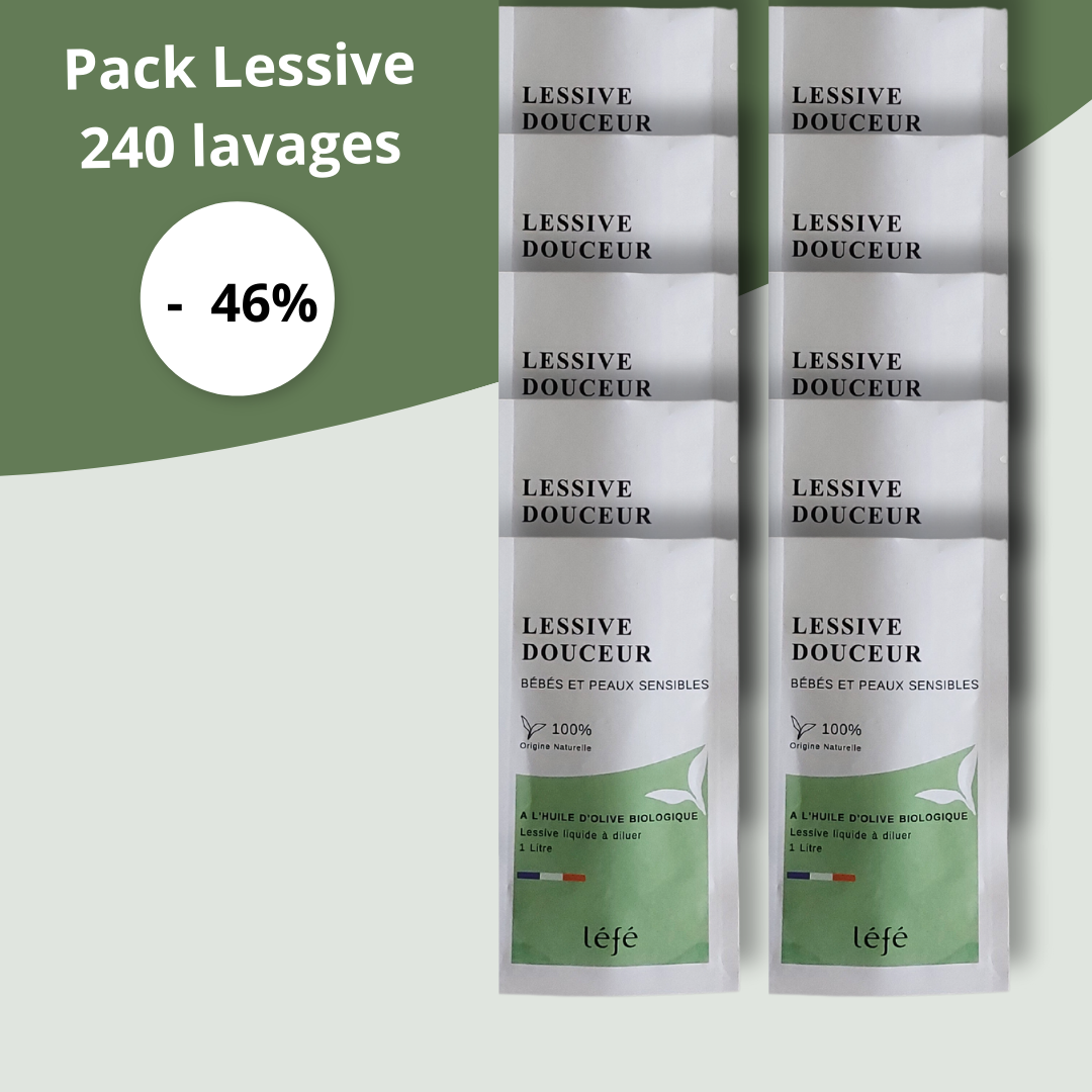 Pack Lessive Liquide 3L – 60 lavages