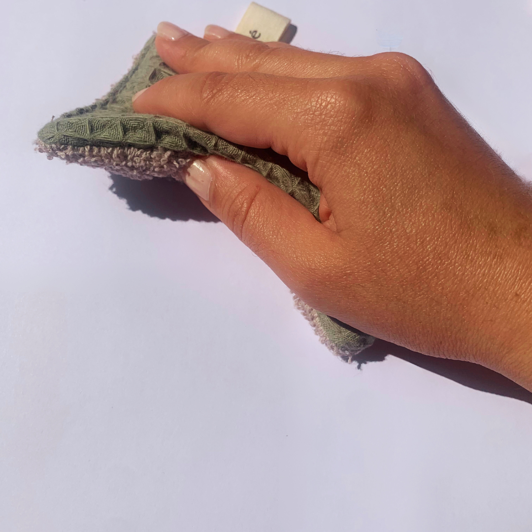 Pack 2 Eponges Lavables - Bleu Indigo