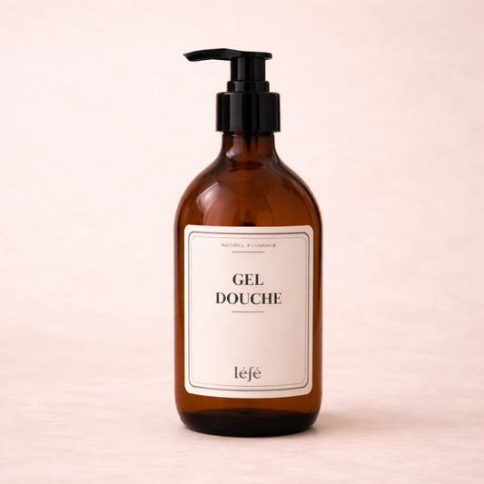Flacon en verre - Gel Douche