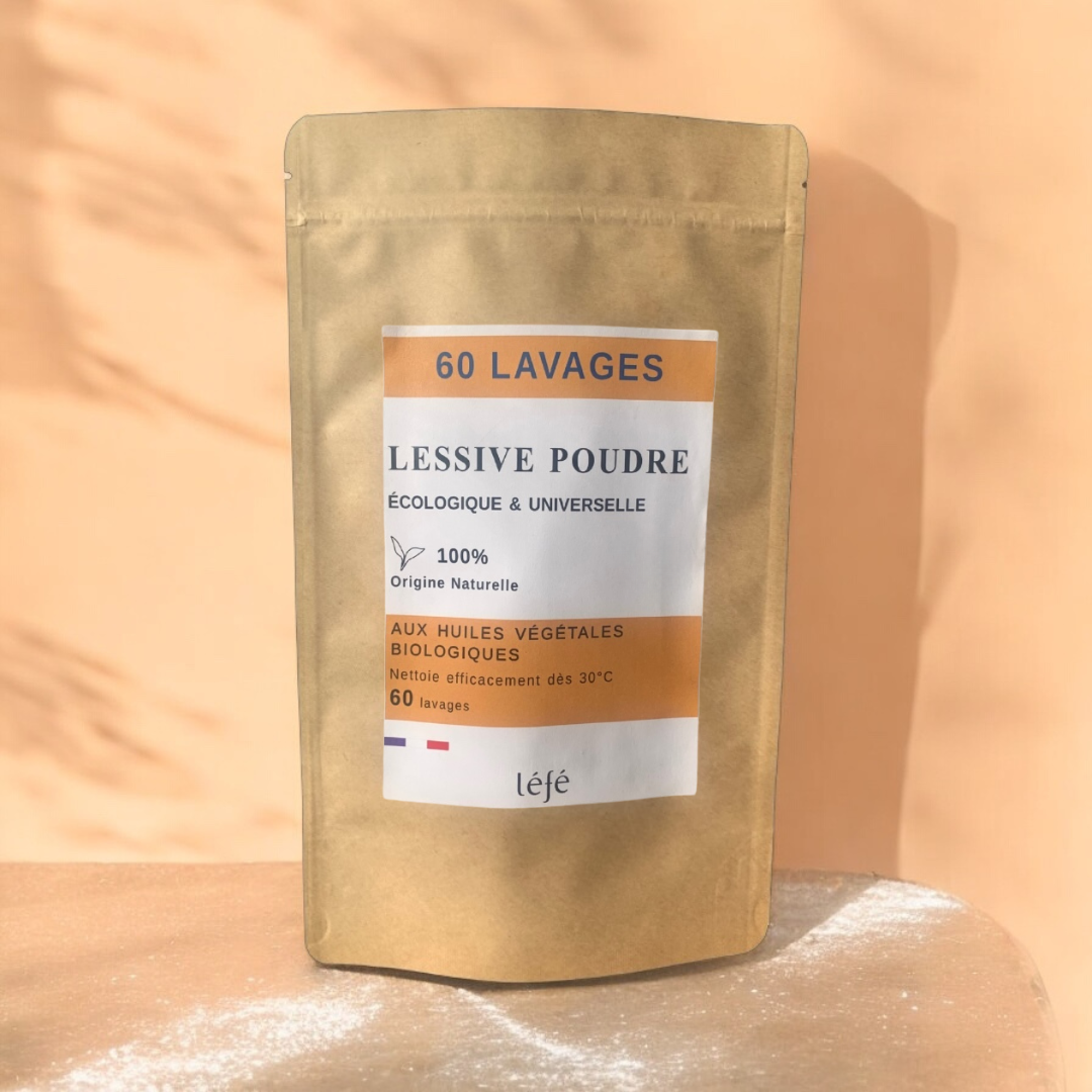 Lessive Poudre Ecologique – Pack 60 lavages