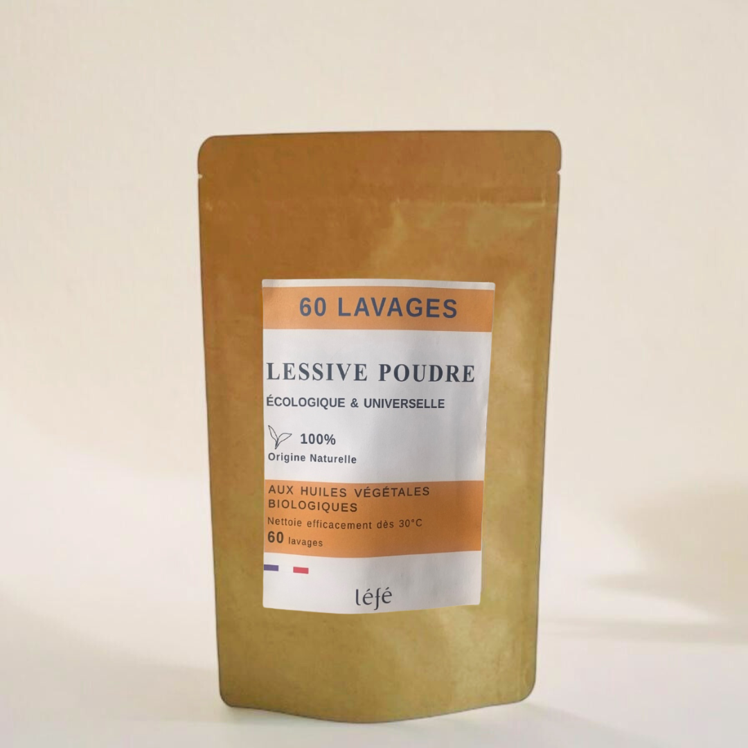 Lessive Poudre Ecologique – Pack 120 lavages