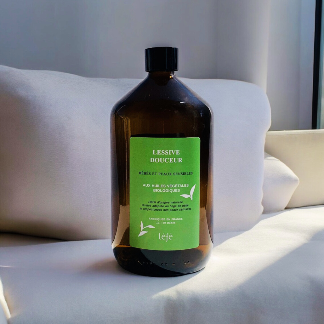 Pack Lessive 4L – Flacon & 4 recharges