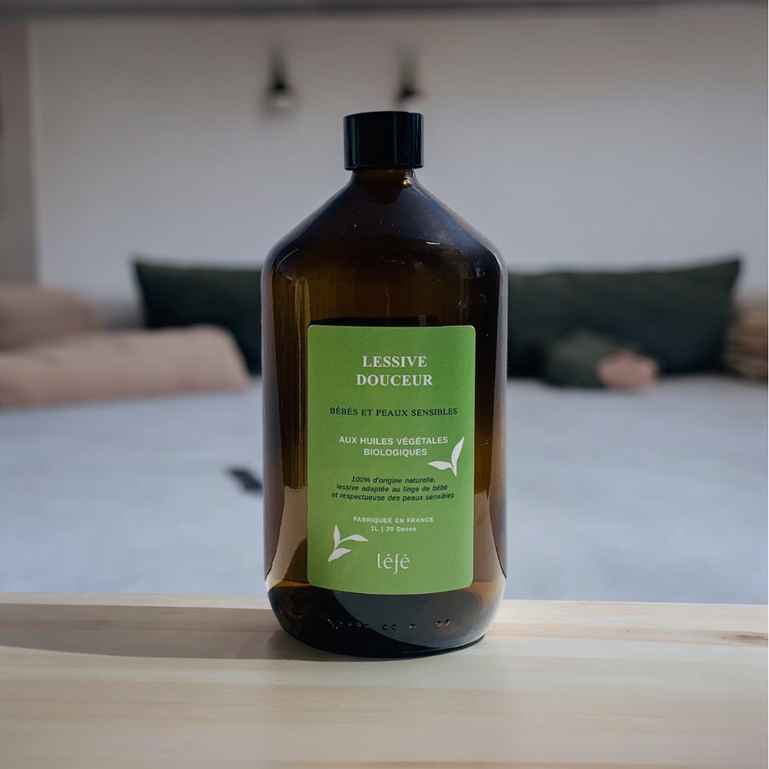 Pack Lessive 4L – Flacon & 4 recharges