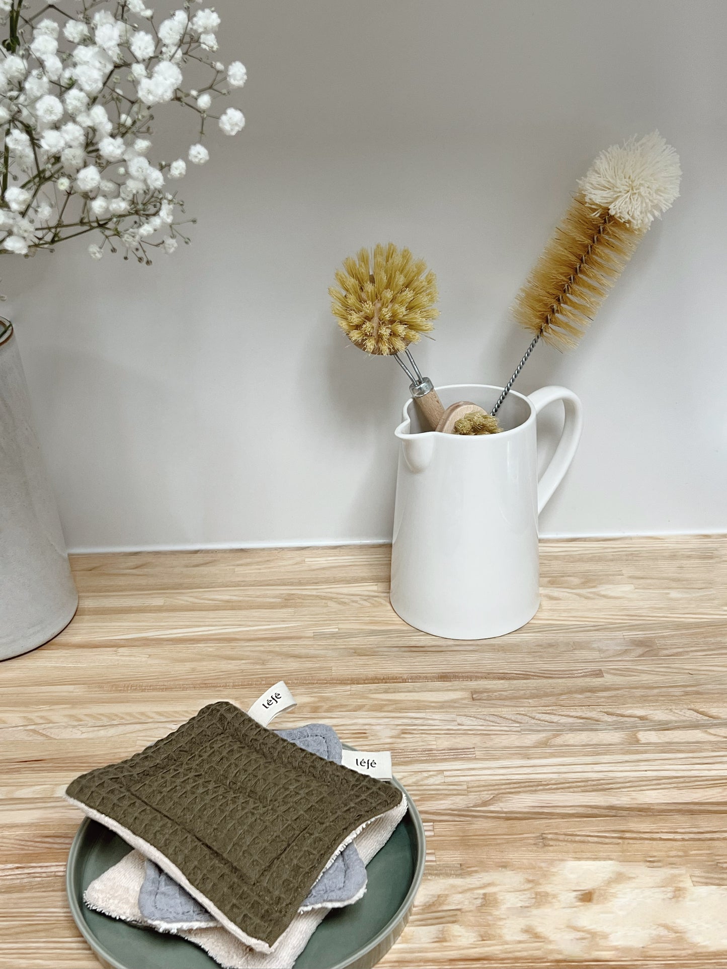 Pack 2 Eponges Lavables - Bleu Indigo