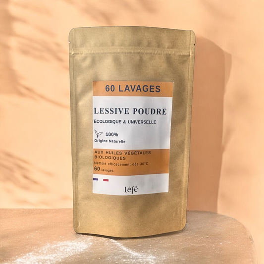 Lessive Poudre Ecologique – Pack 60 lavages